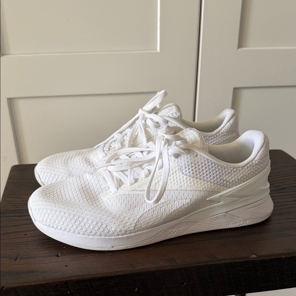 Reebok White Athletic Shoes